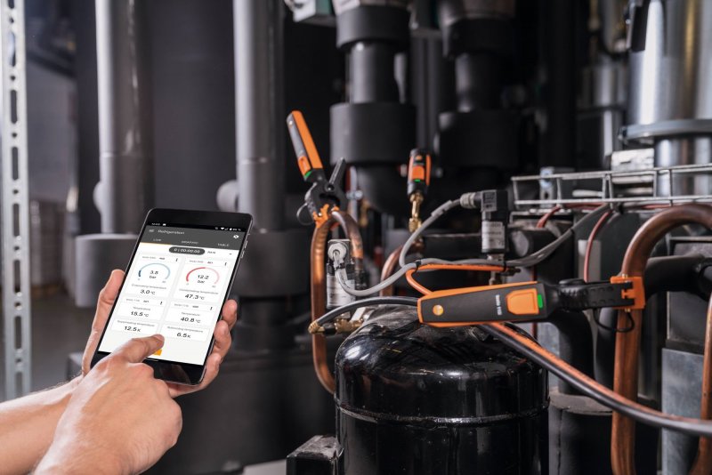 Testo chytré sondy pro HVAC sada Sada 8 chytrých sond pro HVAC